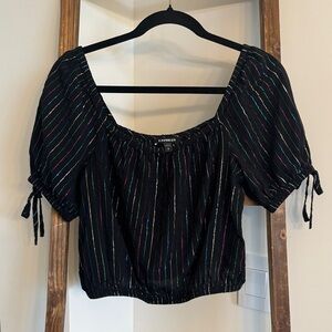 Express Multicolor Striped Blouse